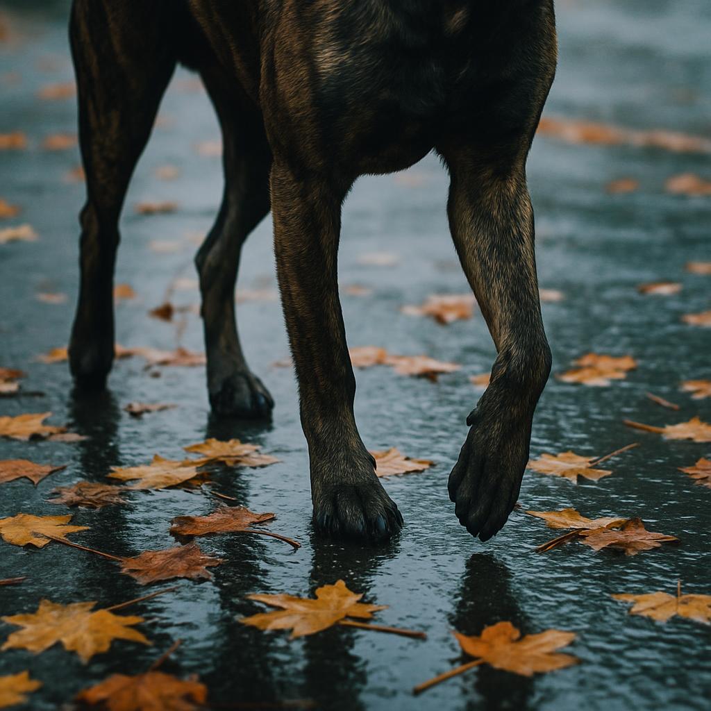 How to protect your pet’s paws this fall
