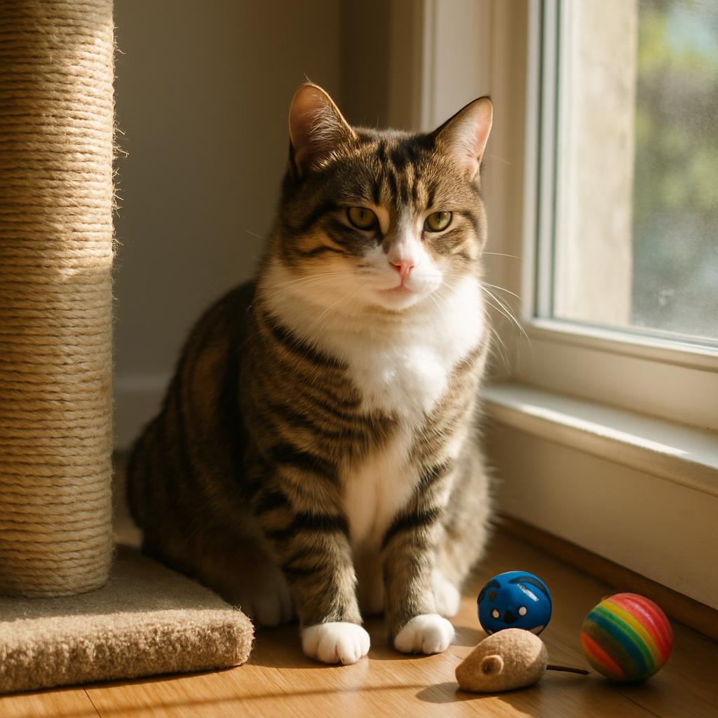 Simple ways to keep your indoor cat happy