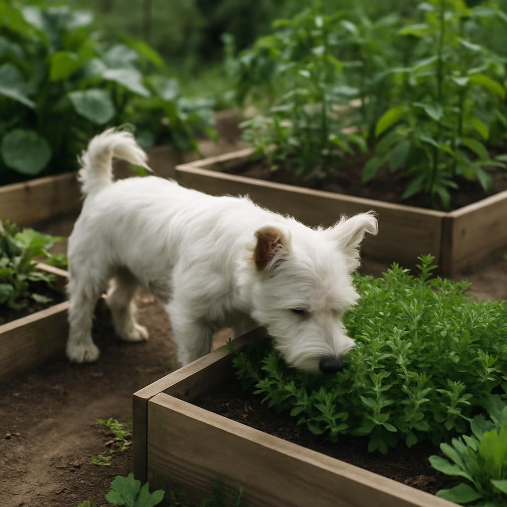Safe gardening tips when pets are around