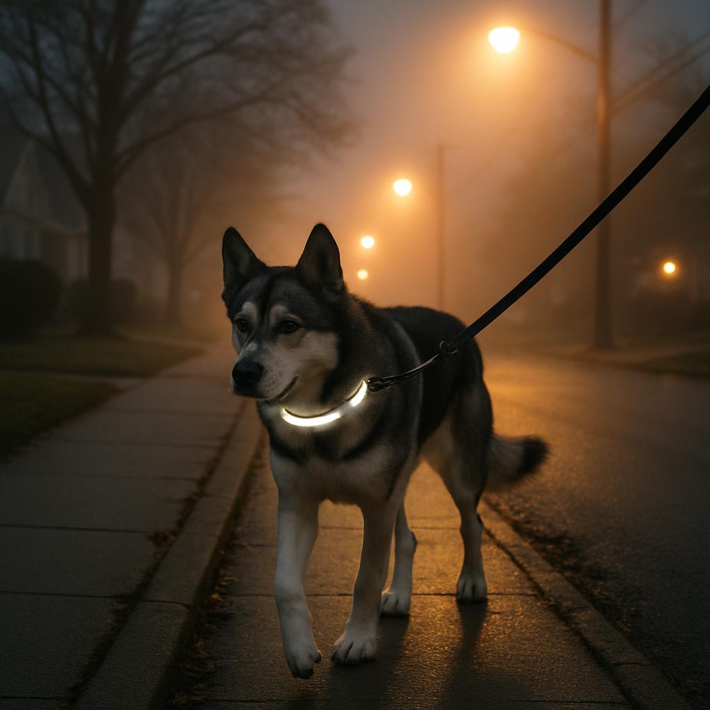 Keeping your dog safe during early evening walks