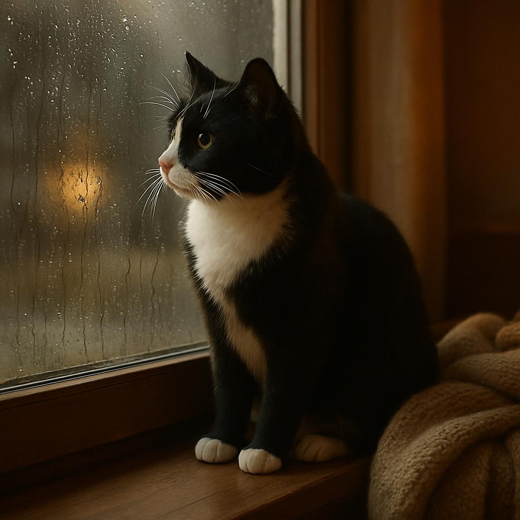 Helping your cat enjoy rainy days indoors